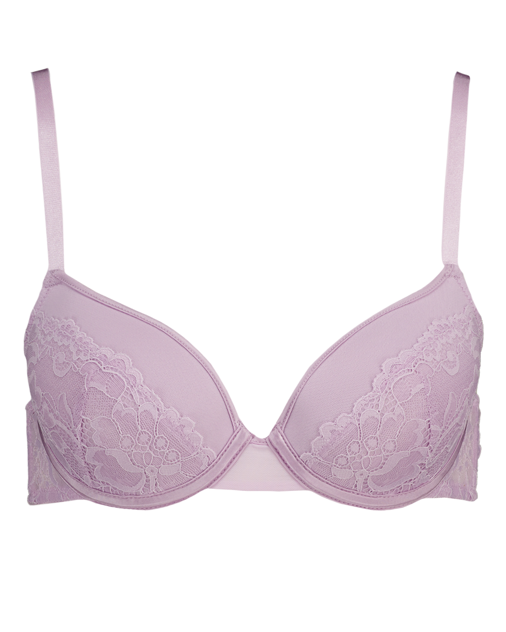 Cheeky plunge Padded BH - Paars | Zeeman
