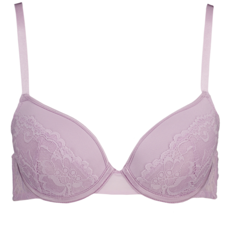 Cheeky plunge Padded BH - Paars | Zeeman