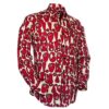 Chenaski Retro 70s Moloko Shirt Cream Red Black-M | Chenaski