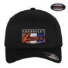 Chevrolet Camaro Flex-Fit Cap - Zwart met Logo Patch (S/M - Officially Licensed) | Chevrolet