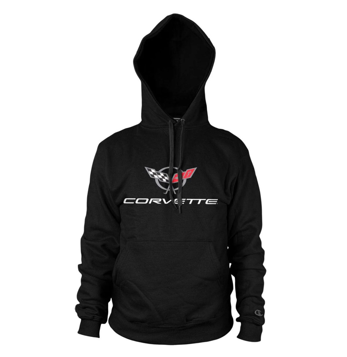 Chevrolet Corvette C5 Logo Hoodie Black-2XL | Chevrolet