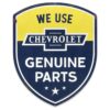 Chevrolet Genuine Parts Metalen Bord - 57 x 58cm | Chevrolet
