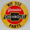 Chevrolet Parts Stalen Bord - Ø30cm | Chevrolet