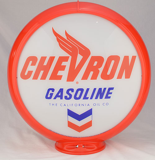 Chevron Gasoline Benzinepomp Bol | Fiftiesstore