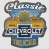 Chevy Trucks Houten Bord - 58 x 53cm | Chevrolet