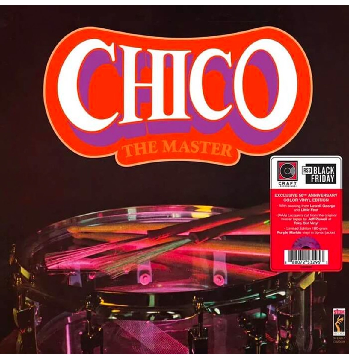 Chico Hamilton - Master: 50th Anniversary (Gekleurd Vinyl) (Record Store Day Black Friday 2023) (LP) | Fiftiesstore
