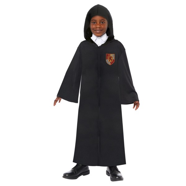Child Costume Harry Potter Robe With 4 Velcro Hous 10-14 jaar |