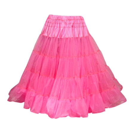 Childs Petticoat model 615 Hot Pink-20 inch (50 cm)/18 inch (45 cm) | Sam's Mfg