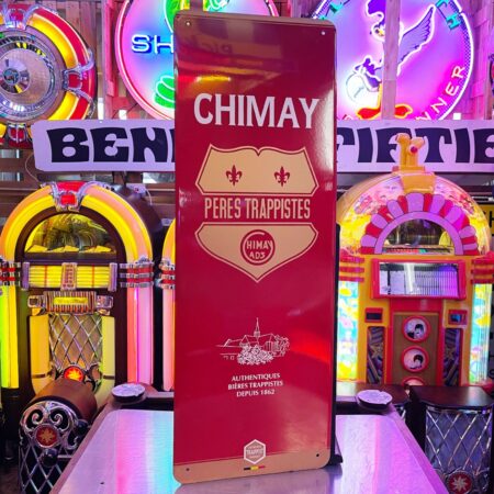 Chimay Pères Trappistes Emaille Reclamebord - New Old Stock | The Dutch Pickers