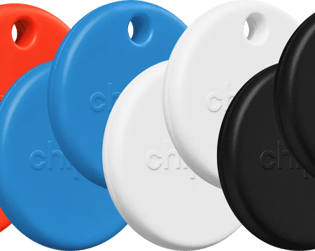 Chipolo POP 8-Pack Zwart
