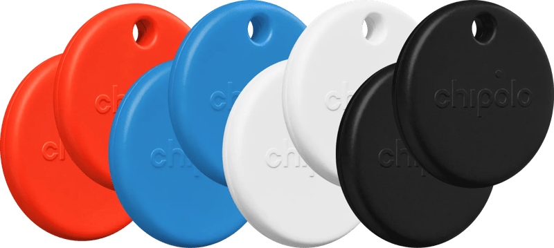 Chipolo POP 8-Pack Zwart