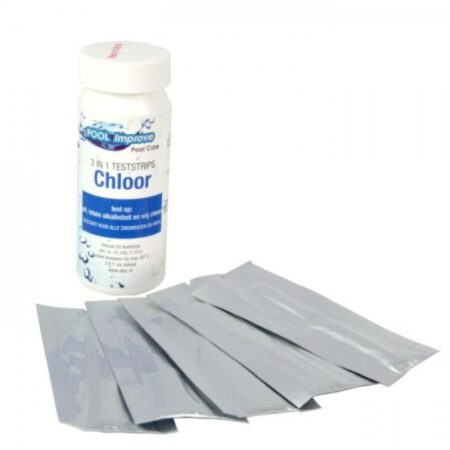 Chloor Teststrips 3 In 1 50 Stuks |