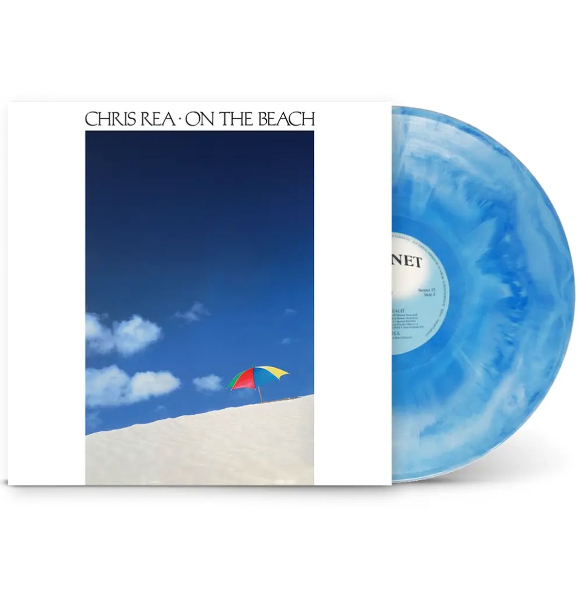 Chris Rea - On The Beach (Zeeblauw Marmer Vinyl) (LP) | Fiftiesstore