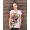 Christian Audigier Rose Pink Women T-shirt-M | 50% korting | Ed Hardy - Christian Audigier