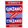 Cinzano Cinsoda Emaille Bord - 97 x 63cm | Fiftiesstore
