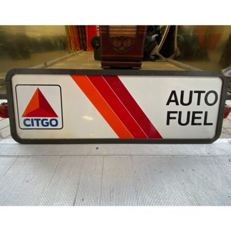 Citgo Auto Fuel Origineel Metalen Bord uit de USA 180 x 40 cm | Fiftiesstore