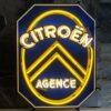 Citroën Agence Neon Verlichting 58 x 74 cm - Geel