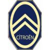 Citroën Die-Cut Metalen Wandbord met Embossing 40x60 cm | Citroën