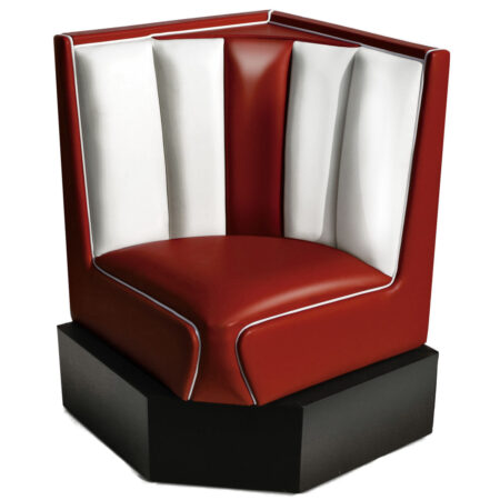 Classic Diner Hoek voor Hoekbank Ruby | Bel Air Retro Fifties Furniture