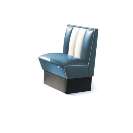 Classic Retro Diner Bank Bel Air HW70 Blauw | Bel Air Retro Fifties Furniture