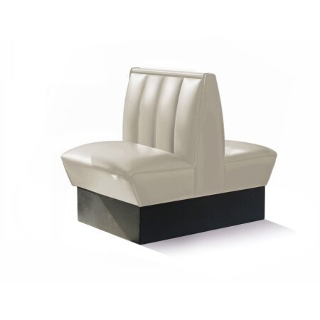 Classic Retro Diner Bank Bel Air HW70 DB Gebroken Wit | Bel Air Retro Fifties Furniture