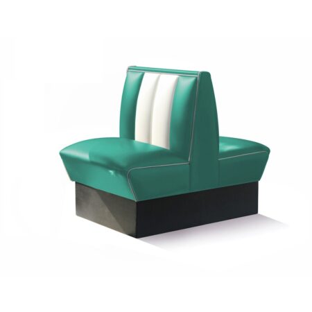 Classic Retro Diner Bank Bel Air HW70 DB Turquoise | Bel Air Retro Fifties Furniture