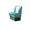 Classic Retro Diner Bank Bel Air HW70 Turquoise | Bel Air Retro Fifties Furniture