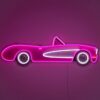 Classic Roze Auto - Neon LED Wandbord | Chevrolet