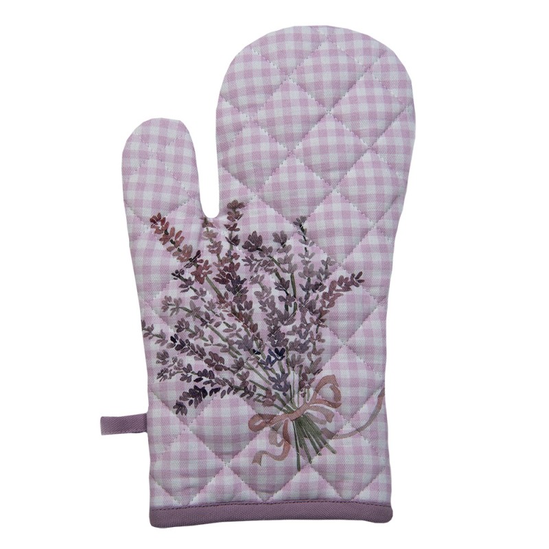 Clayre & Eef Ovenhandschoen lavendel | Clayre & Eef