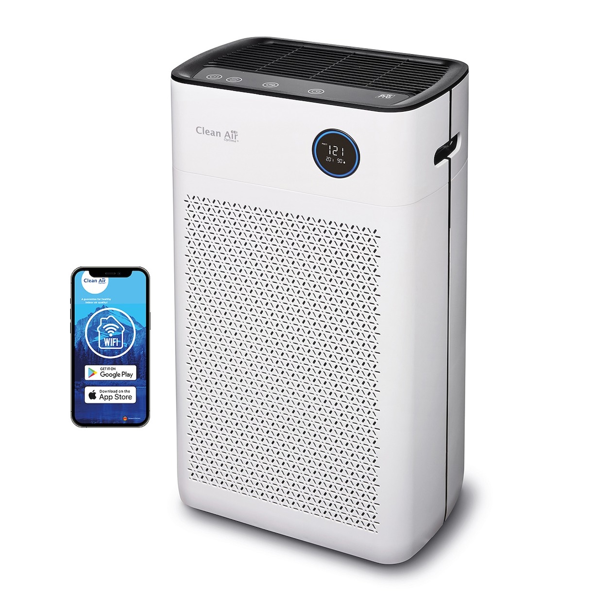 Clean Air Optima CA-509Pro Smart Luchtreiniger Wit | Clean Air Optima