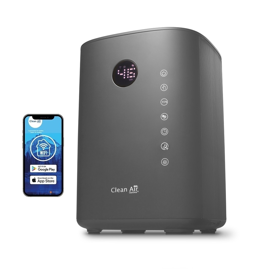 Clean Air Optima CA-605T Luchtbevochtiger Zwart | Clean Air Optima