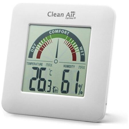Clean Air Optima HT-01W hygro-thermometer Klimaat accessoire Wit | Clean Air Optima