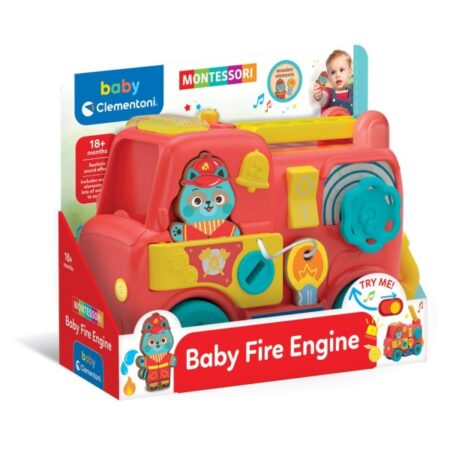 Clementoni Baby Brandweerwagen Educatief Montessori | Clementoni