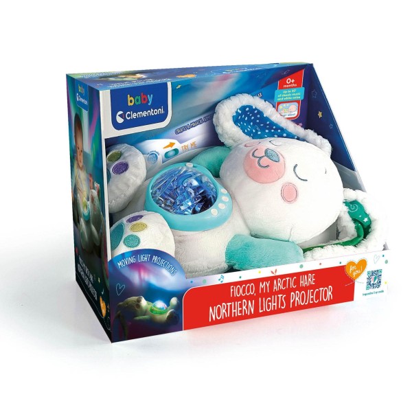 Clementoni Baby Konijn Knuffel Interactief Noorderlicht | Clementoni