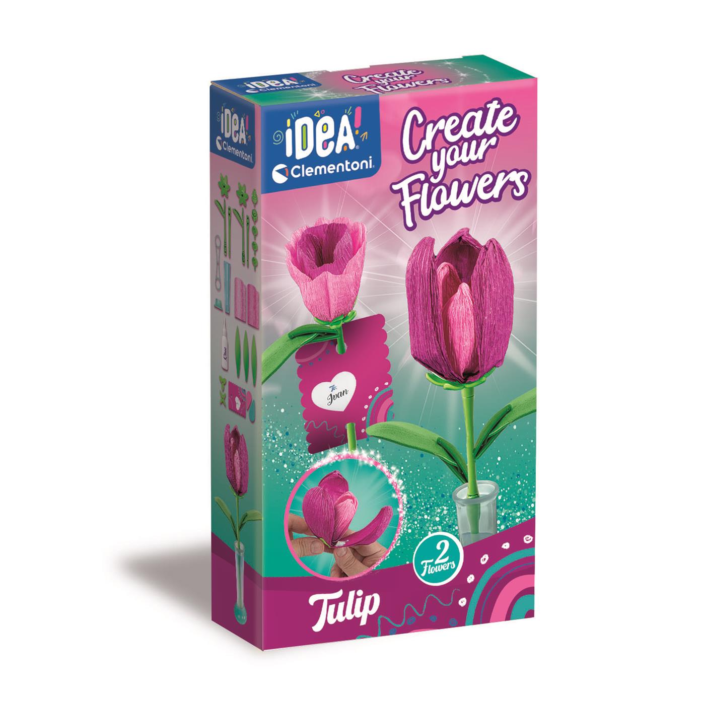 Clementoni Create your flowers - Tulip | Clementoni