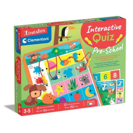 Clementoni Interactieve Quiz Pre School 3 Tot 5 jaar Nl | Clementoni