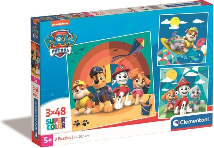 Clementoni Paw Patrol Puzzel 3 X 48 Stukjes | Clementoni