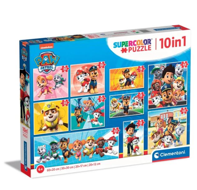 Clementoni Paw Patrol puzzel 10-in-1 | Clementoni