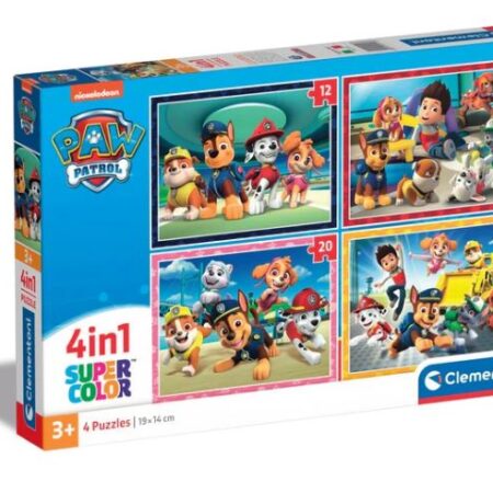 Clementoni Paw Patrol puzzel 4-in-1 | Clementoni