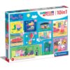 Clementoni Peppa Pig puzzel 10-in-1 | Clementoni