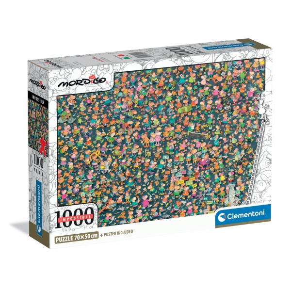 Clementoni Puzzel Impossible Mordillo (1000) | Clementoni