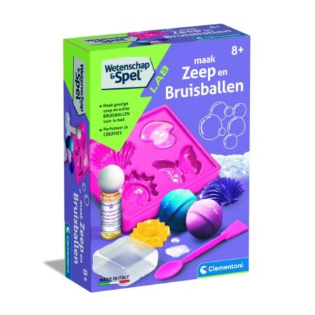 Clementoni Wetenschap Zeep En Bruisballen Maken | Clementoni