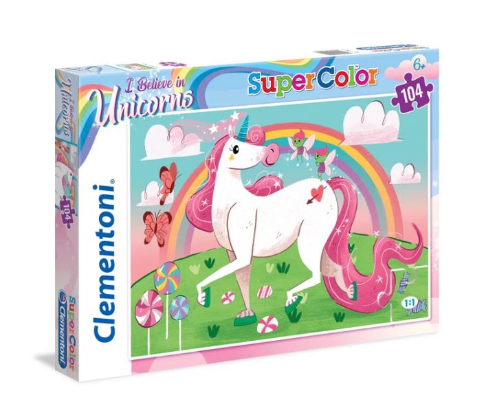 Clementoni puzzel 104pcs unicorns | Clementoni