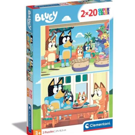 Clementoni puzzel 2x20pcs Bluey | Clementoni