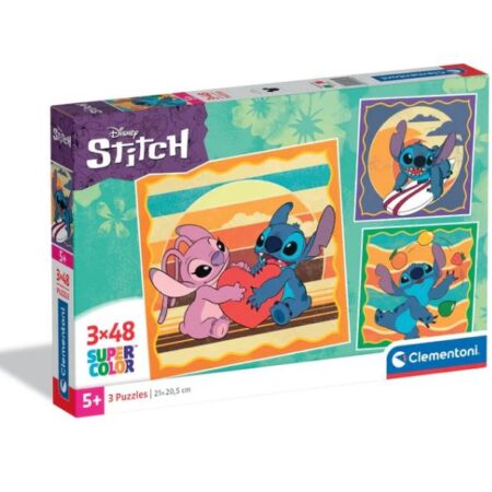 Clementoni puzzel 3x48pcs square Stitch | Clementoni