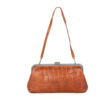 Clutch leer Cherice Brandy | Spikes & Sparrow