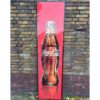 Coca-Cola Fles Metalen Straatbord Origineel Houten Frame 200 x 52 cm | Coca-Cola