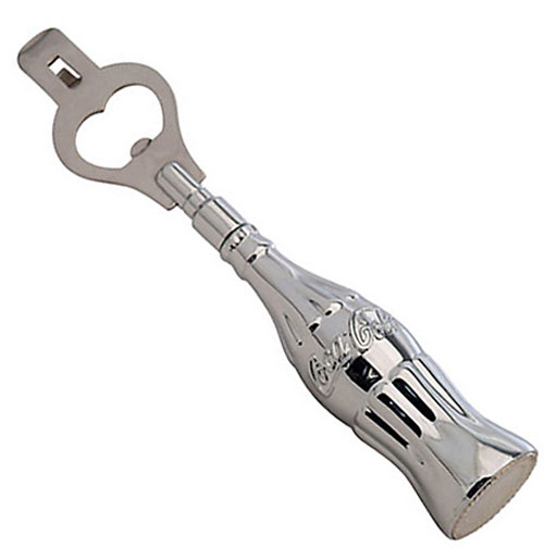 Coca-Cola Flessenopener Chroom | Coca-Cola