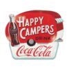 Coca-Cola Happy Campers Metalen Bord - 43 x 46cm | Coca-Cola