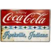 Coca-Cola Rockville Indiana - Metalen Bord 29.5 x 44.5 cm | Coca-Cola